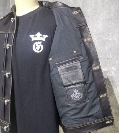 画像8: Zaza Clothing Line Horse Hide  Leather Jacket