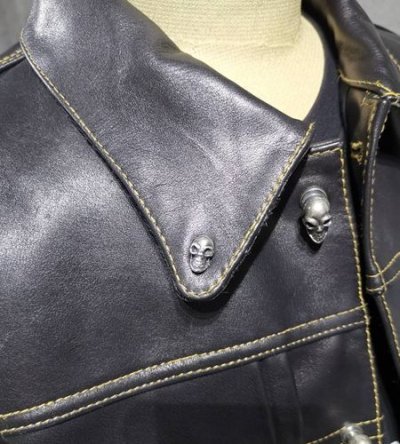 画像6: Zaza Clothing Line Horse Hide  Leather Jacket