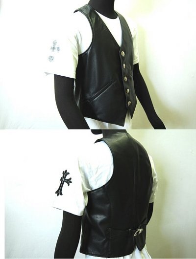 画像4: Gaboratory Leather Vest