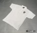 画像1: Gaboratory G&Crown Polo Shirt(White) (1)