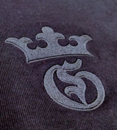 画像4: Atelier Mark Embroidery 10.2oz Heavy Weight T-shirt [Black]（刺繍）