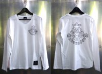 Atelier mark V-neck T-Shirt [White]