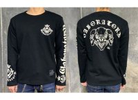 Triple Skull Atelier Mark & Logo T-Shirt [Black]