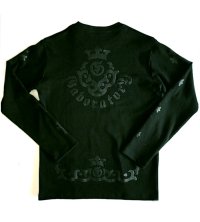 Atelier Mark & Tribal Long T-shirt [Black/Black]
