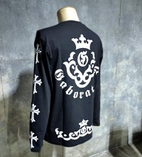 Limited Grooved Cross & Limited Cross Supima Cotton Long T-shirt [8oz.]