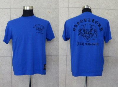 画像1: Staff T-shirt [Blue] ※在庫残りわずか!!