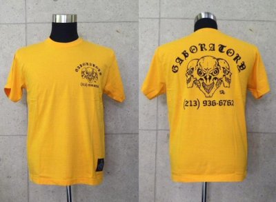 画像1: Staff T-shirt [Yellow] ラスト１点!!