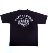 Triple Skull 10.2oz Heavy Weight T-shirt [Black]