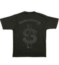 Snake Bone10.2oz Heavy Weight T-shirt [Black]
