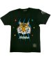 画像1: Gaboratory x YOKO AYUKAWA  Tiger Face 7.1oz Heavy Weight T-shirt [Black] (1)