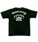 画像1: Gaboratory Knuckle Duster 10.2oz Heavy Weight T-shirt [Black/WHite] (1)
