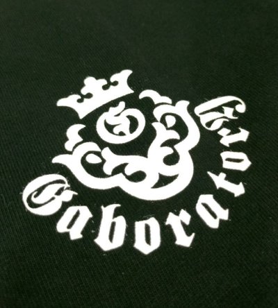 画像4: Gaboratory Heart 10.2oz Heavy Weight T-shirt [Black/White]