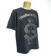 画像2: Gaboratory Snake & Bone 6.2oz T-shirt [Black/Silver Gray] (2)