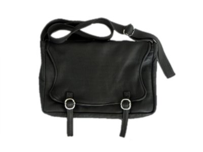 画像1: Gaboratory Soft Leather shoulder Bag [17inc]