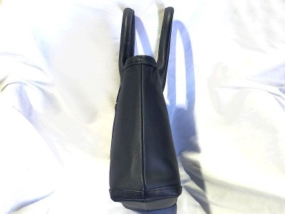 画像4: Black & Red Layered Maltese Cross Overlay Square Tote Bag