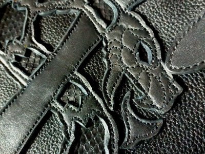 画像5: Snake & Born Overlay Square Tote Bag