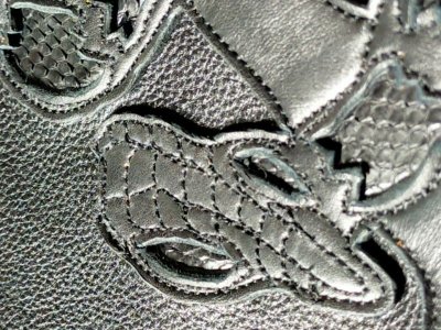 画像6: Snake & Born Overlay Square Tote Bag