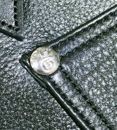 画像11: Black & Red Layered Atelier Mark Overlay Square Tote Bag