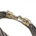 画像5: Horse With Teeth 7mm Cable Wire Bangle