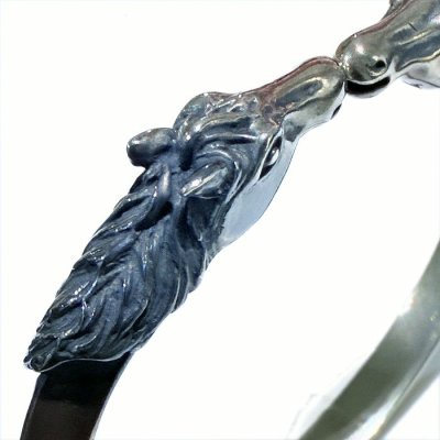 画像9: Half Horse Triangle Wire Bangle