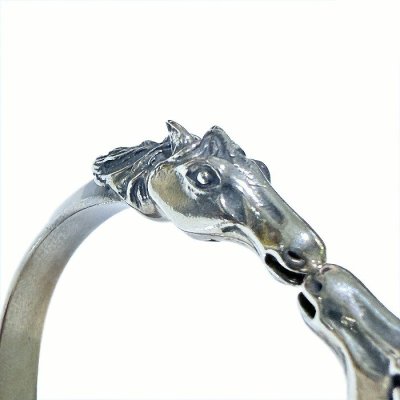 画像2: Half Horse Triangle Wire Bangle