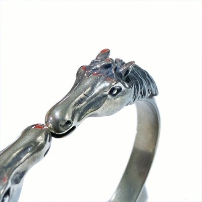 画像8: Half Horse Triangle Wire Bangle