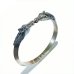 画像1: Half Horse Triangle Wire Bangle (1)