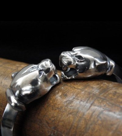 画像11: Panther Triangle Wire Bangle