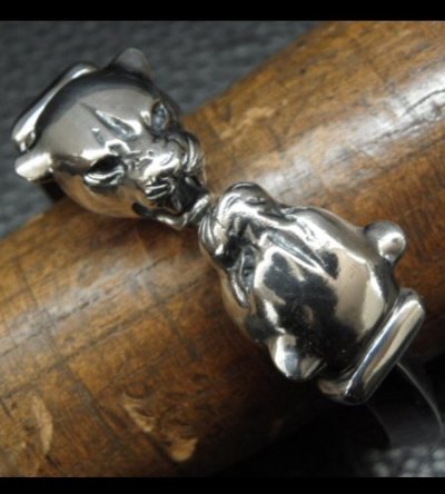 画像8: Panther Triangle Wire Bangle