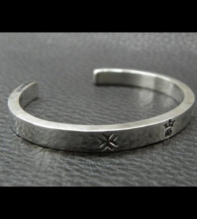 画像6: Quarter Flat Bar Bangle 7mm Bold