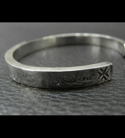 画像3: Quarter Flat Bar Bangle 7mm Bold