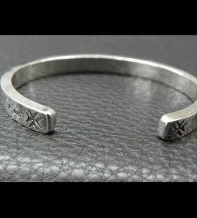 画像8: Quarter Flat Bar Bangle 7mm Bold