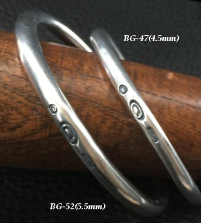画像6: Round Bar Bangle (5.5mm)