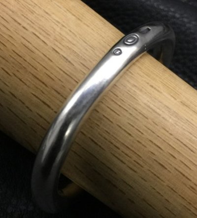 画像3: Round Bar Bangle (7.5mm)