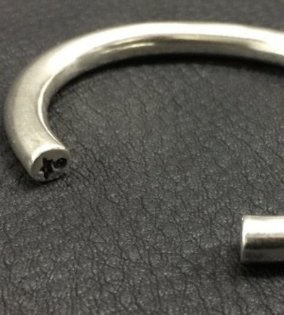 画像2: Wire O-Ring Bangle (7.5mm)