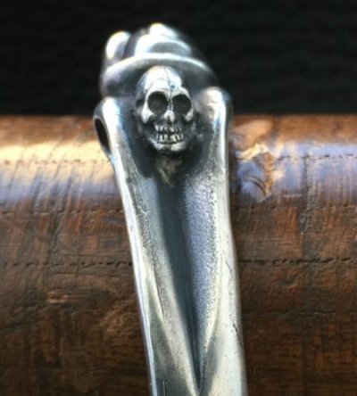 画像9: Skull On Gothic Bangle