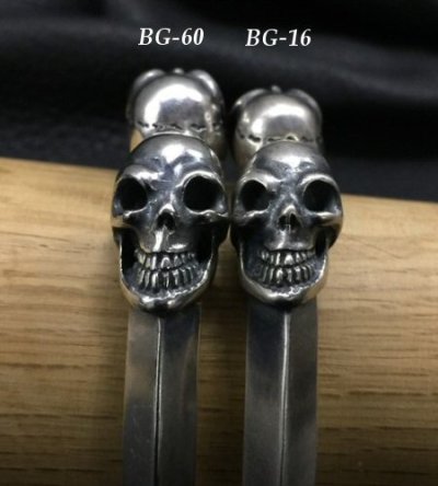 画像10: Miracle Skull Triangle Wire Bangle