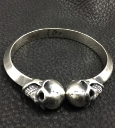 画像4: Miracle Skull Triangle Wire Bangle