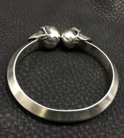 画像3: Miracle Skull Triangle Wire Bangle