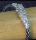 画像11: Half Horse Cable Wire Bangle (Platinaum finish)
