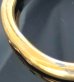 画像10: Pure Gold Wrap Wire O-Ring Bangle (7.5mm)