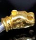 画像6: Pure Gold Wrap Panther Round Wire Bangle (4.5mm)