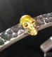 画像5: 10K Gold Twelve Small Skull On 6.5mm Wide Side Flat Chiseled Bangle Bold