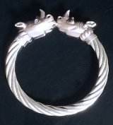 Rhinoceros Cable Wire Bangle