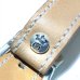 画像9: Skull On American Classic Square Buckle With Phantom T-bar & O-ring Belt Loop Saddle Leather Natural Color