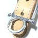 画像8: Skull On American Classic Square Buckle With Phantom T-bar & O-ring Belt Loop Saddle Leather Natural Color