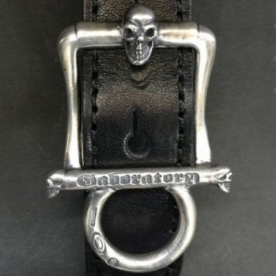 画像5: Skull On American Classic Square Buckle With Phantom T-bar & O-ring Belt Loop