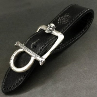 画像4: Skull On American Classic Square Buckle With Phantom T-bar & O-ring Belt Loop