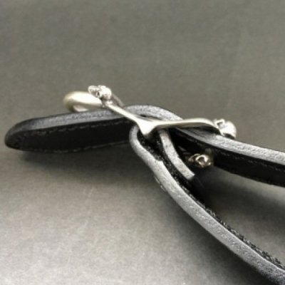 画像9: Skull On American Classic Square Buckle With Phantom T-bar & O-ring Belt Loop