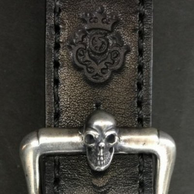 画像7: Skull On American Classic Square Buckle With Phantom T-bar & O-ring Belt Loop